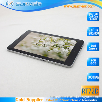7inch Android Tablet PC High Definition Touch Screen Pad (RT720D)